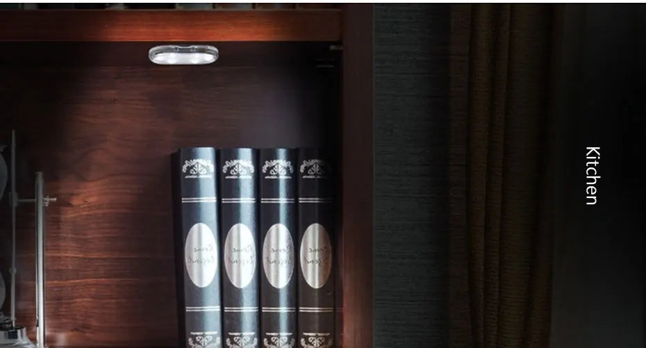 Rechargeable Magnetic Car LED Touch Light – Wireless Interior Lamp