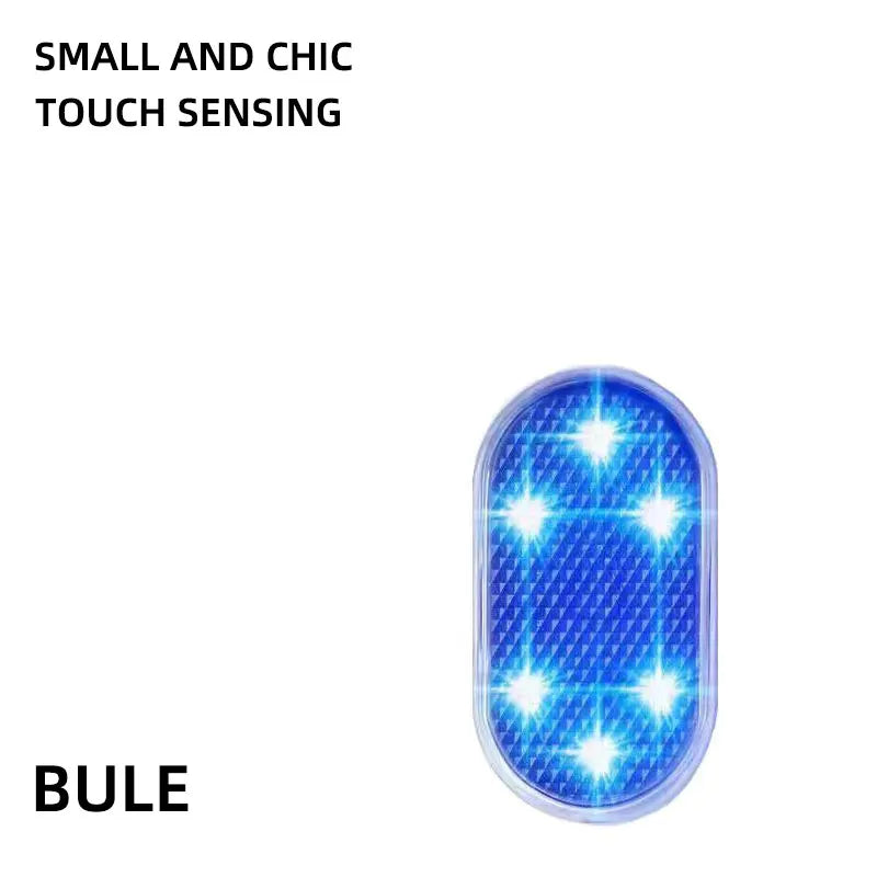 Wireless Magnetic Car Door LED Light – Rechargeable Touch Interior Lamp