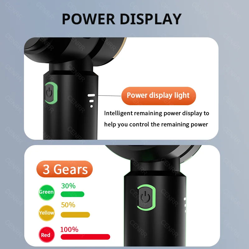 Powerful Wireless Car Vacuum Cleaner – Portable High-Suction Handheld Cleaner