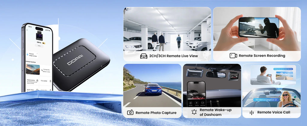 4K Smart Dash Cam with GPS & WiFi – Ultra HD Car Camera with Night Vision