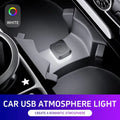 USB Car LED Ambient Light – Plug & Play Interior Atmosphere Lamp