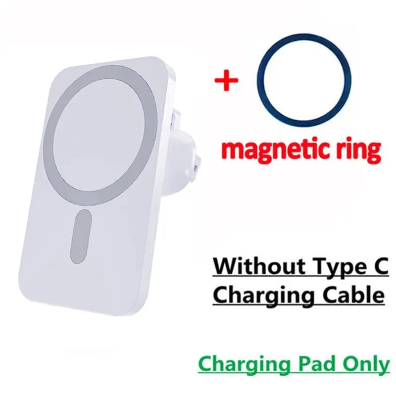 Magnetic Wireless Car Charger – Fast MagSafe Charging Mount for iPhone